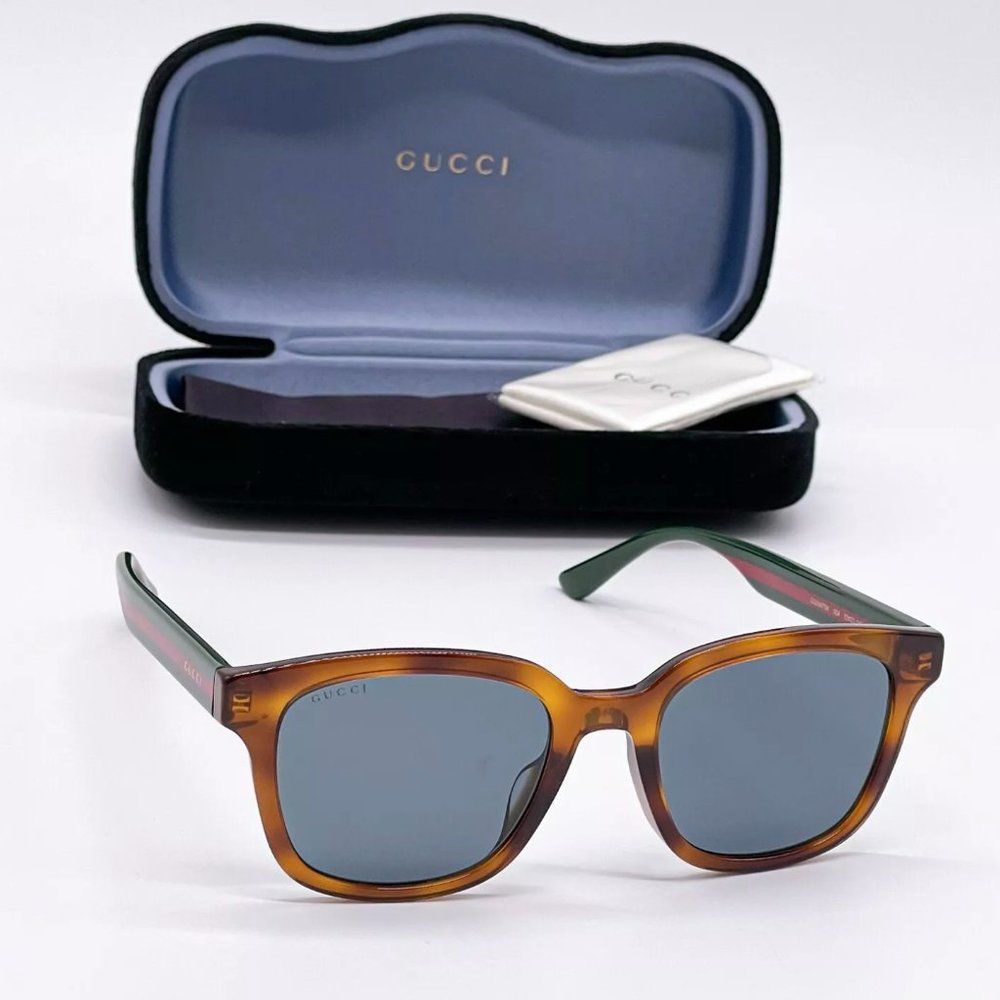 Sale! New Gucci Unisex 53mm Havana Grey Sunglasses! - Picture 3 of 8